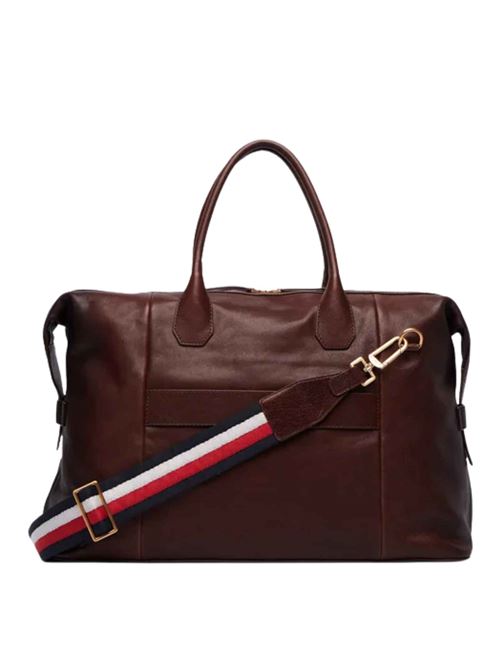 Borsa da viaggio morbida in pelle Tommy Hilfiger | AM0AM147450HE
